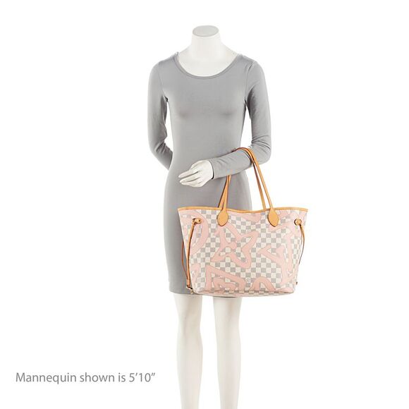 Louis Vuitton Limited Edition Damier Azur Tahitienne Neverfull MM Tote - Picture 5 of 16